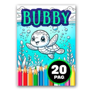 Colorear-Bubby-la-tortuga-01