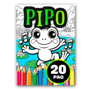 Colorear-Pipo-rana-01