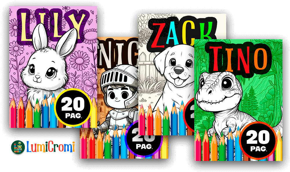 LumiCromi - Libros para pintar / colorear