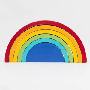 Arcoíris de Madera – 6 Piezas Manick