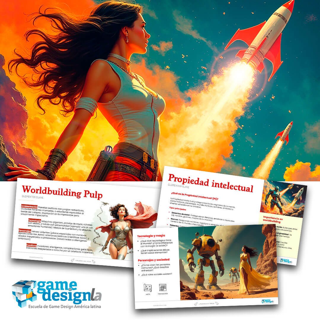 Taller de Narrativa Online - 01 Worldbuilding Game Design LA