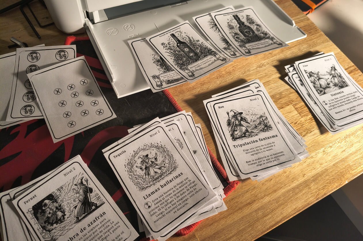 Magia Resaca Juego de Cartas
